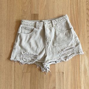 Princess Polly denim shorts